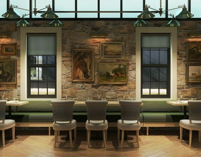 solarium rendering of dining room at Greystones' Restaurant